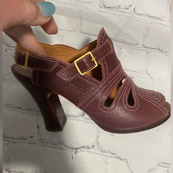 Chie Mihara retro leather heels - Picture 8 of 9